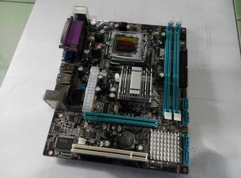 tampilan motherboard xtream intel G41 DDR3 LGA 775 - Review / Ulasan Motherboard Power Xtreme Chipset Intel G41 LGA 775 DDR 3 2021