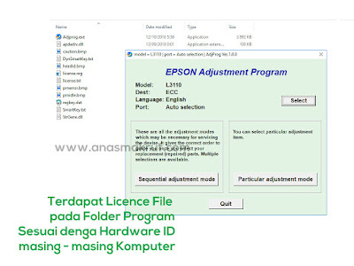 image 25 - FREE Download Resetter Epson Ecotank L3110 Terbaru - Adjustment Program