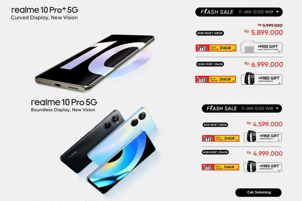 Spesifikasi lengkap Realme 10 Pro 5G dan Realme 10 Pro 5G - Spek Menawan, Susah untuk tidak melirik Realme 10 Pro 5G Series