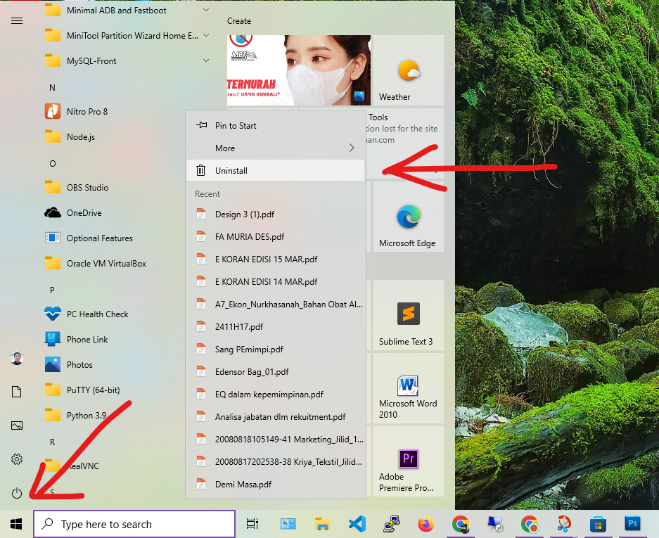 image 12 - 3 Cara uninstall aplikasi di laptop window 10 maupun windows 11