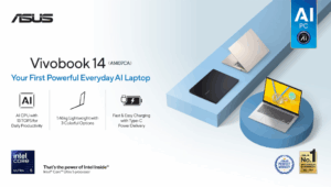 image - Kelebihan ASUS Vivobook 14 (A1407CA), Laptop AI Terjangkau Berbasis Intel Core Ultra
